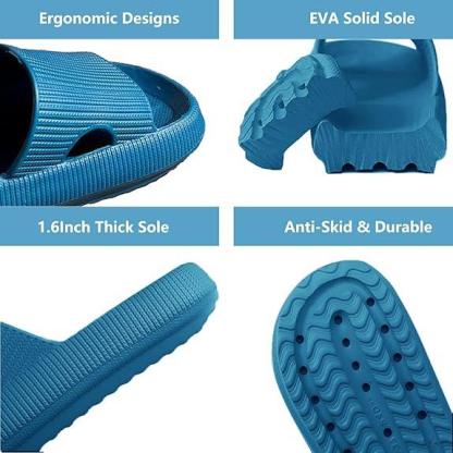 Cushioned Slippers - Perfect for Indoor and Outdoor Use - Cloud Cushion Slides