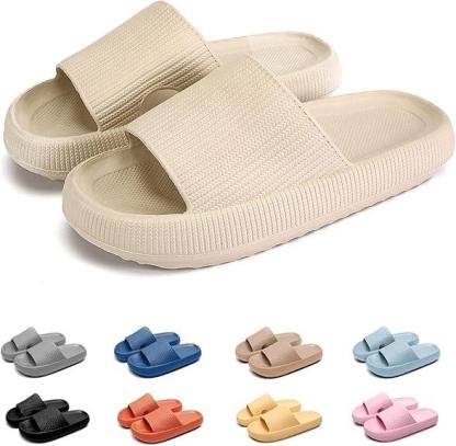 Quick Dry Summer Slides – Lightweight Comfort for All Day Wear - Cloud Cushion Slides