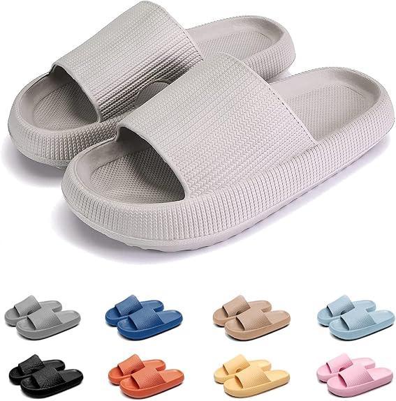 Quick Dry Summer Slides – Lightweight Comfort for All Day Wear - Cloud Cushion Slides
