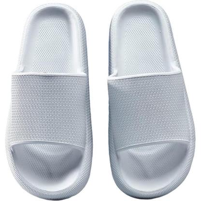 Comfy Cushioned Thick Sole Slides – All Day Support-Cloud Cushion Slides