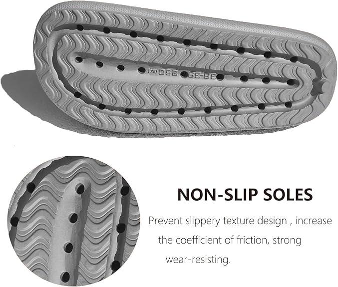 Cushioned Slippers - Perfect for Indoor and Outdoor Use - Cloud Cushion Slides