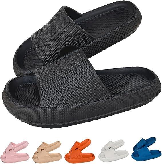 Cushioned Slippers - Perfect for Indoor and Outdoor Use - Cloud Cushion Slides