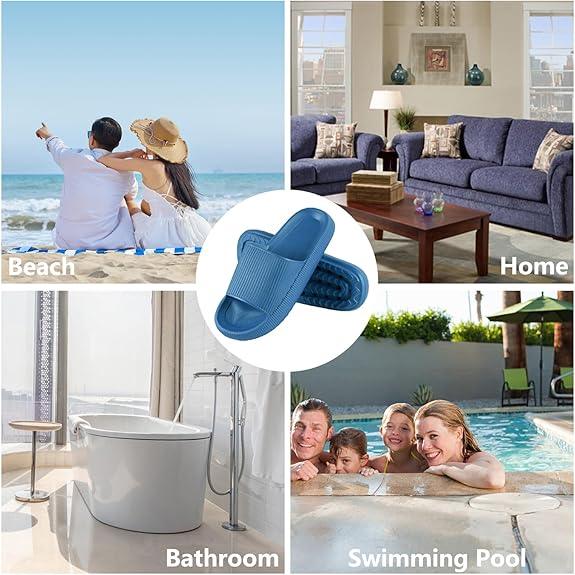 Cushioned Slippers - Perfect for Indoor and Outdoor Use - Cloud Cushion Slides
