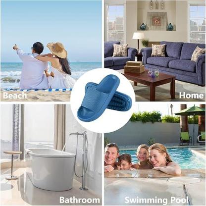 Cushioned Slippers - Perfect for Indoor and Outdoor Use - Cloud Cushion Slides