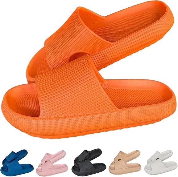 Cushioned Slippers - Perfect for Indoor and Outdoor Use - Cloud Cushion Slides