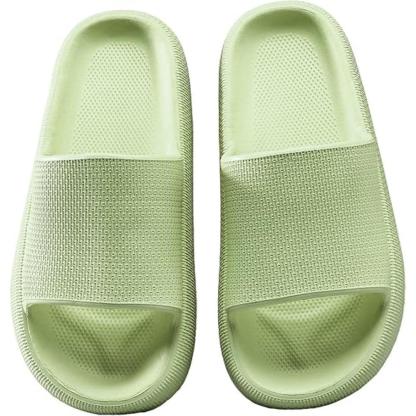 Comfy Cushioned Thick Sole Slides – All Day Support-Cloud Cushion Slides