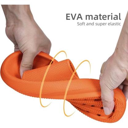 Comfy Cushioned Thick Sole Slides – All Day Support-Cloud Cushion Slides