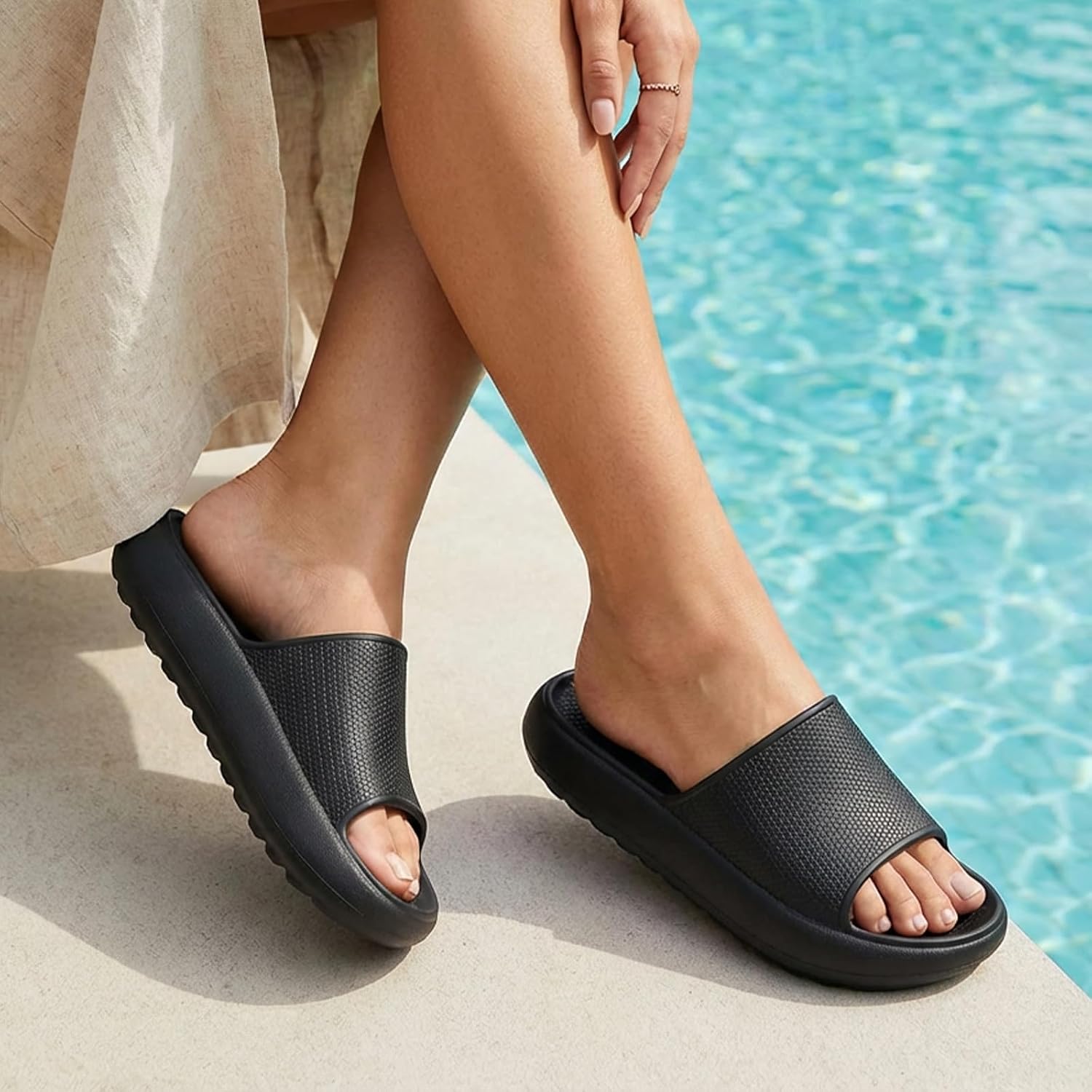 Cloud Slide Ultra Comfort Slippers For Women