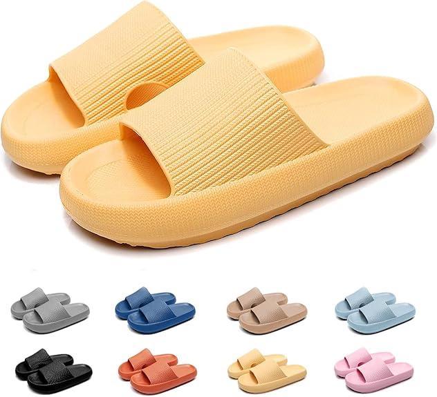 Quick Dry Summer Slides – Lightweight Comfort for All Day Wear - Cloud Cushion Slides