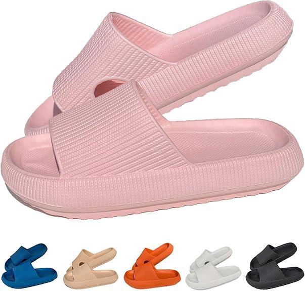 Cushioned Slippers - Perfect for Indoor and Outdoor Use - Cloud Cushion Slides