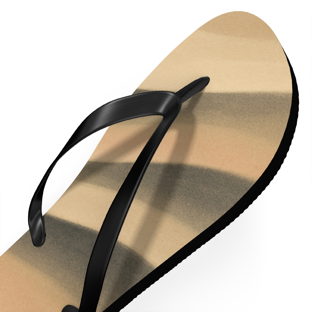 Wind Sculpted Ripple Arcs comfortable casual flip flops