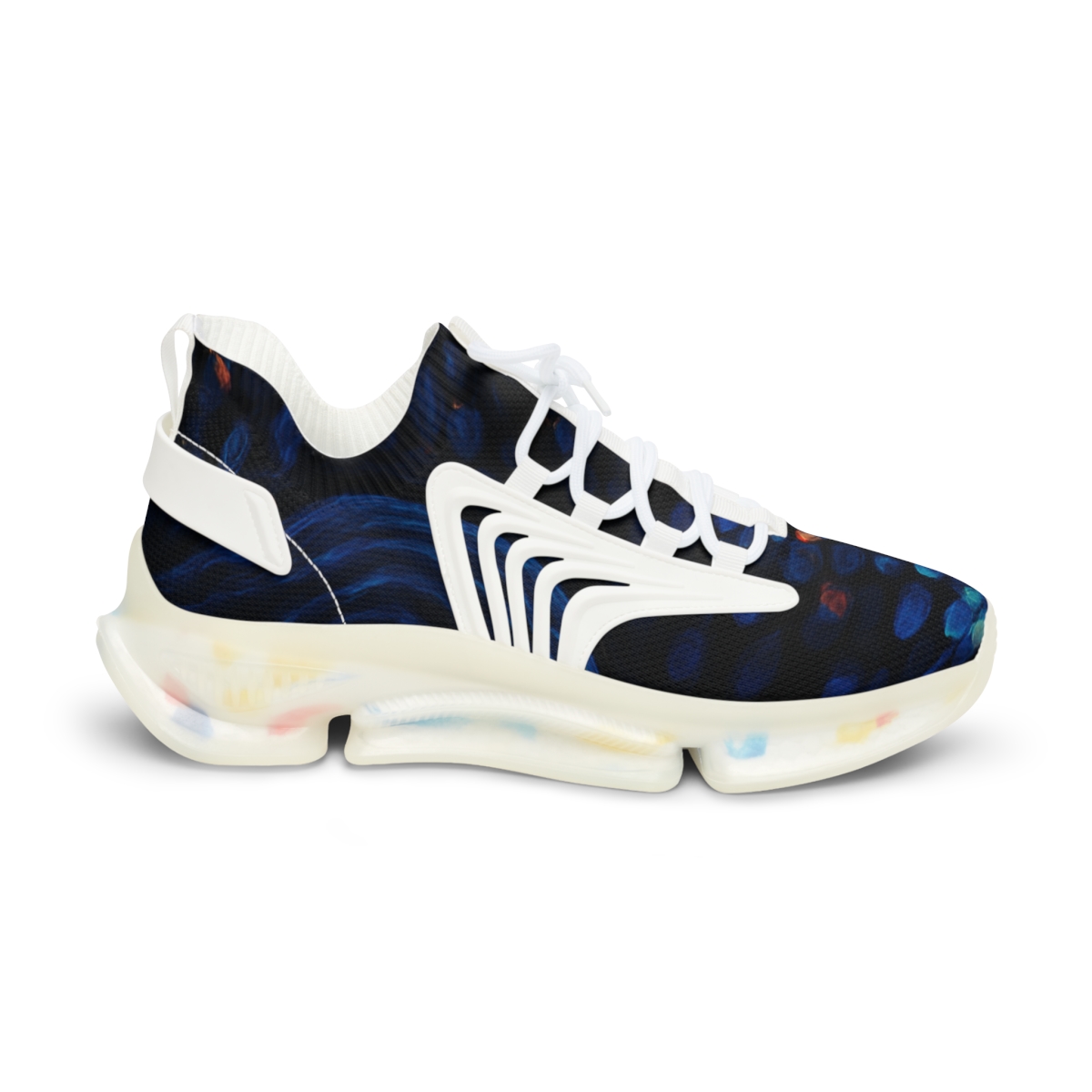 Chromatic Pulse Of The Cuttlefish personalized athletic sneakers