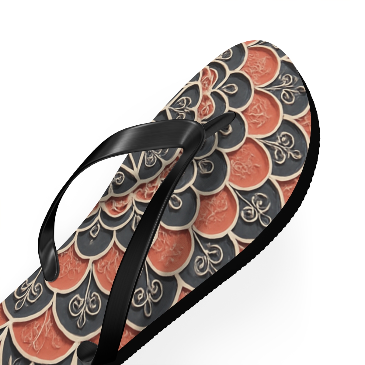 Coral Bloom Harmony Flip Flops