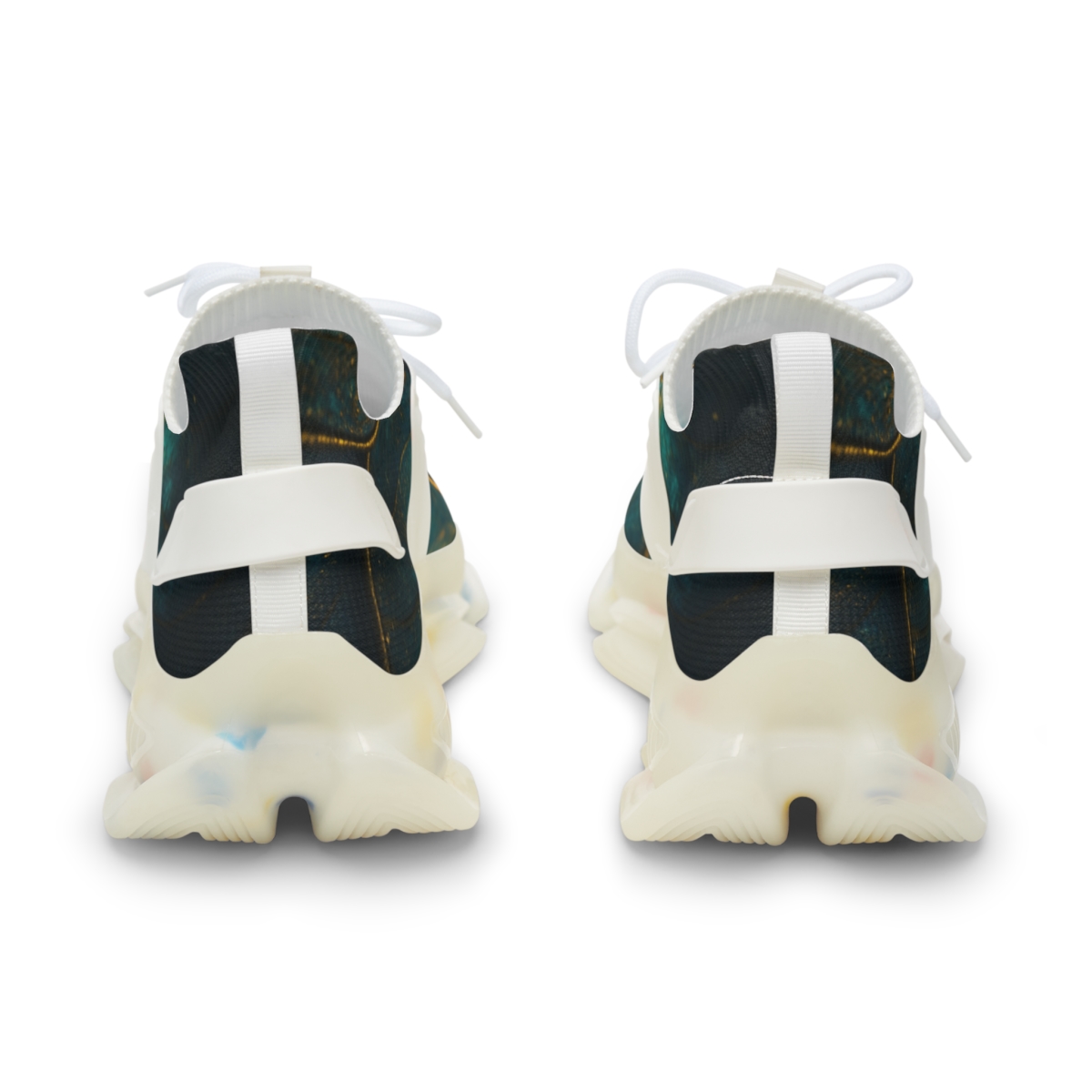 Iridescent Beetle Mosaic premium sport sneakers