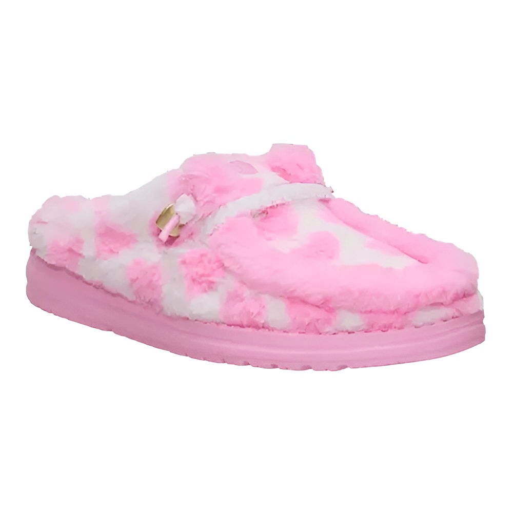 Comfortable Slip On Slipper With Cozy Sherpa Lining