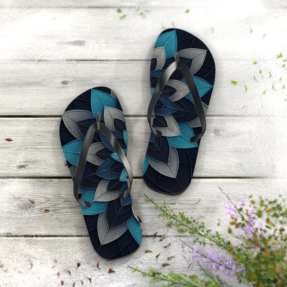 Anemone Pulse Lattice soft sole flip flops