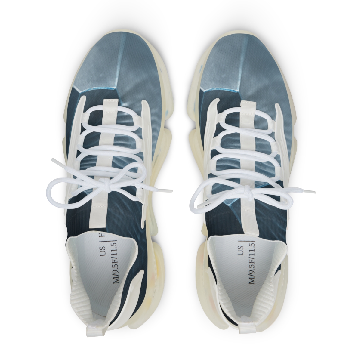 Mineral Facet Rainwave unique printed sneakers