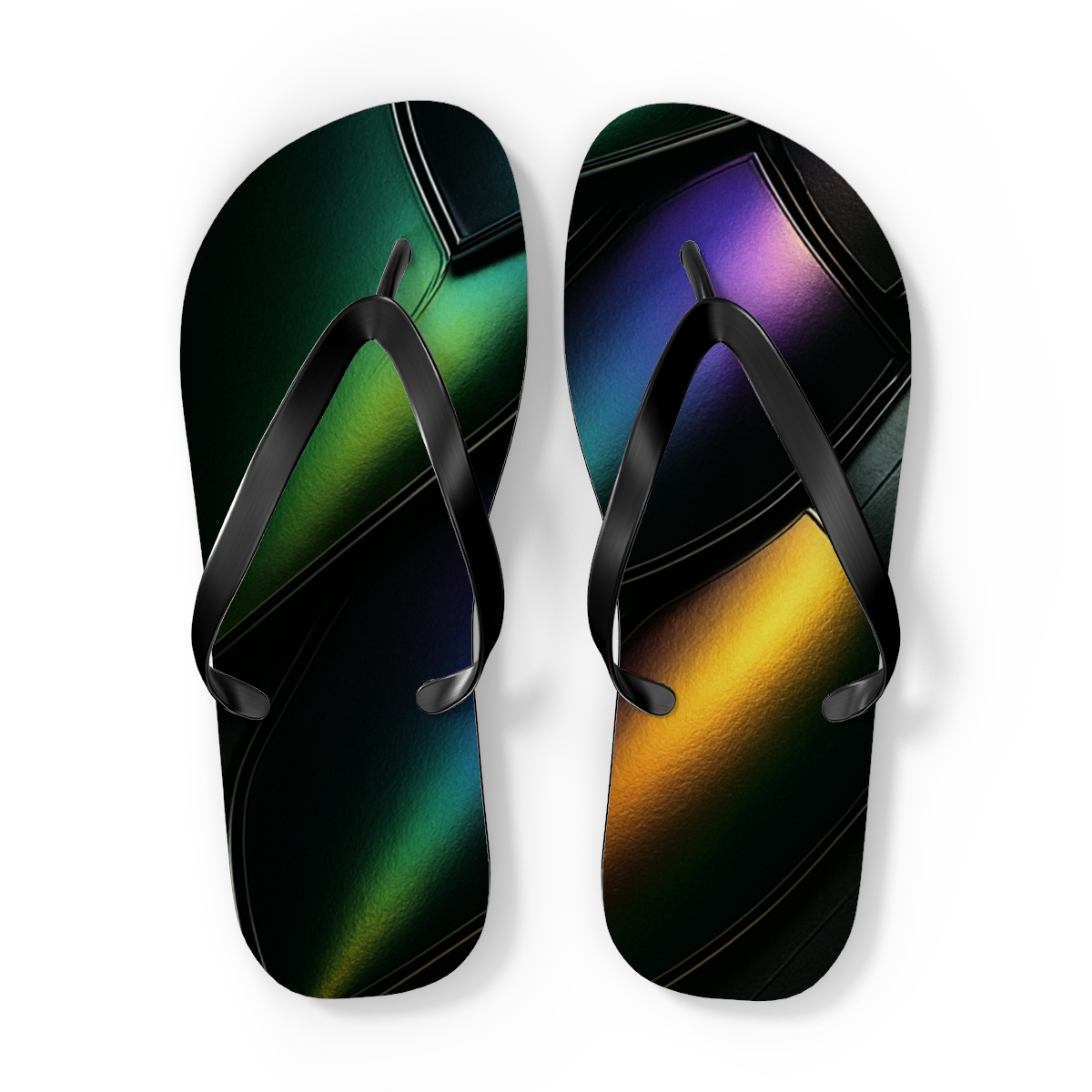Elytra Prism Armor personalized beach flip flops