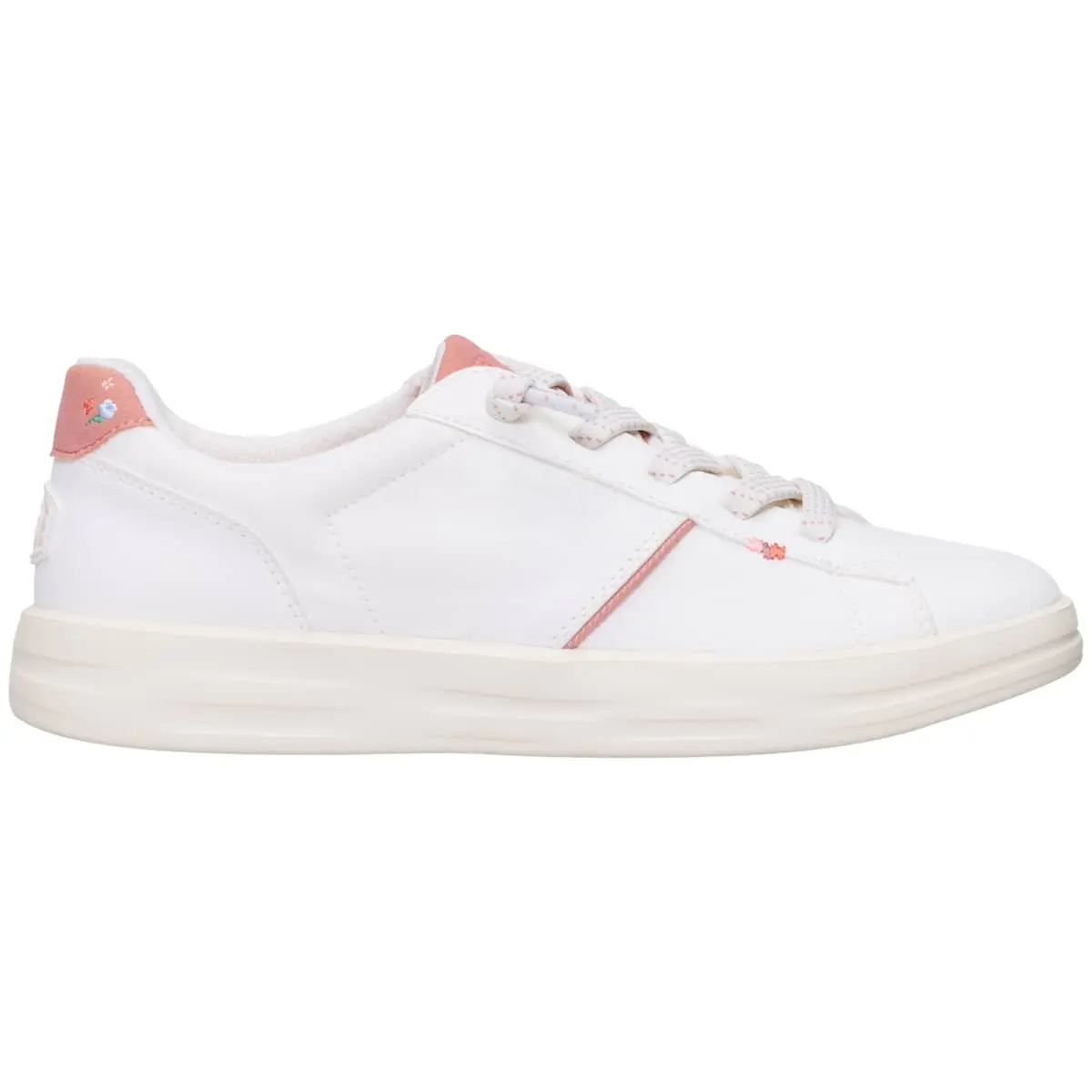 Textile Court Style Slip On Sneakers For Women