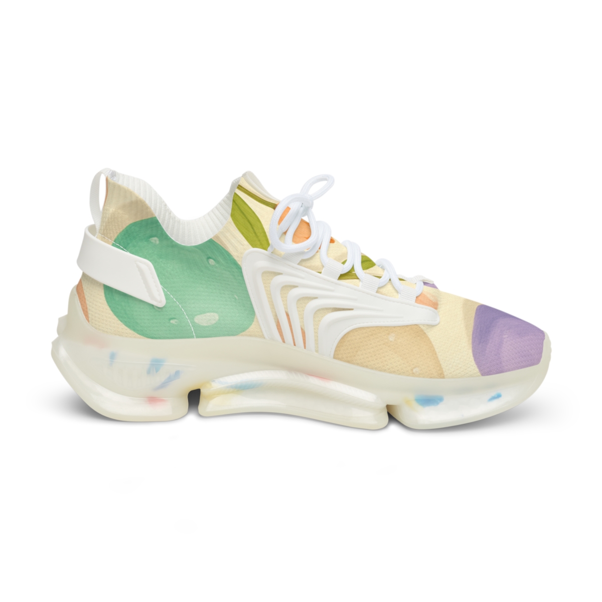 Spring Egg Dawn Garden Pattern premium sport sneakers