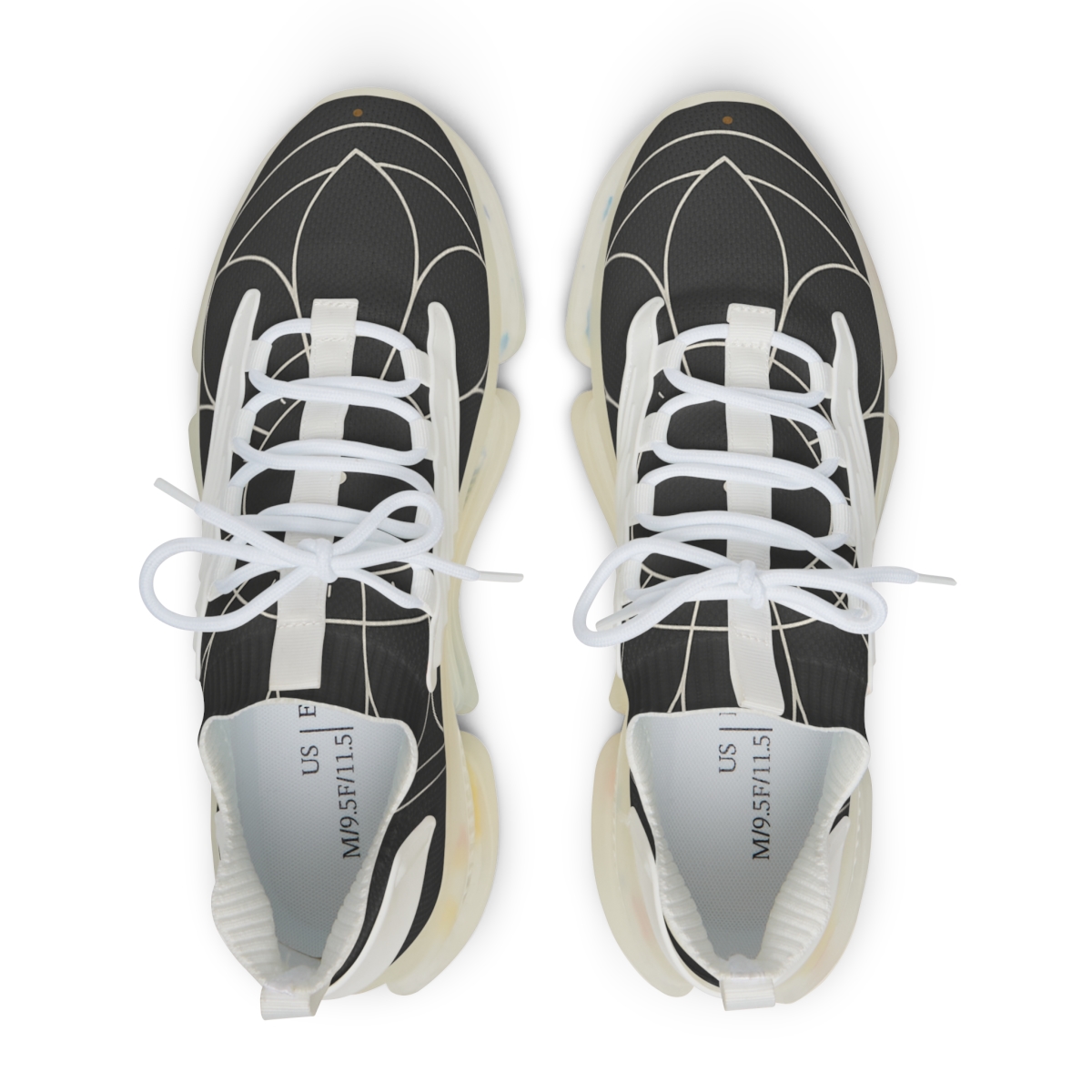 Minimal Orbit Petal Dial stylish casual sneakers