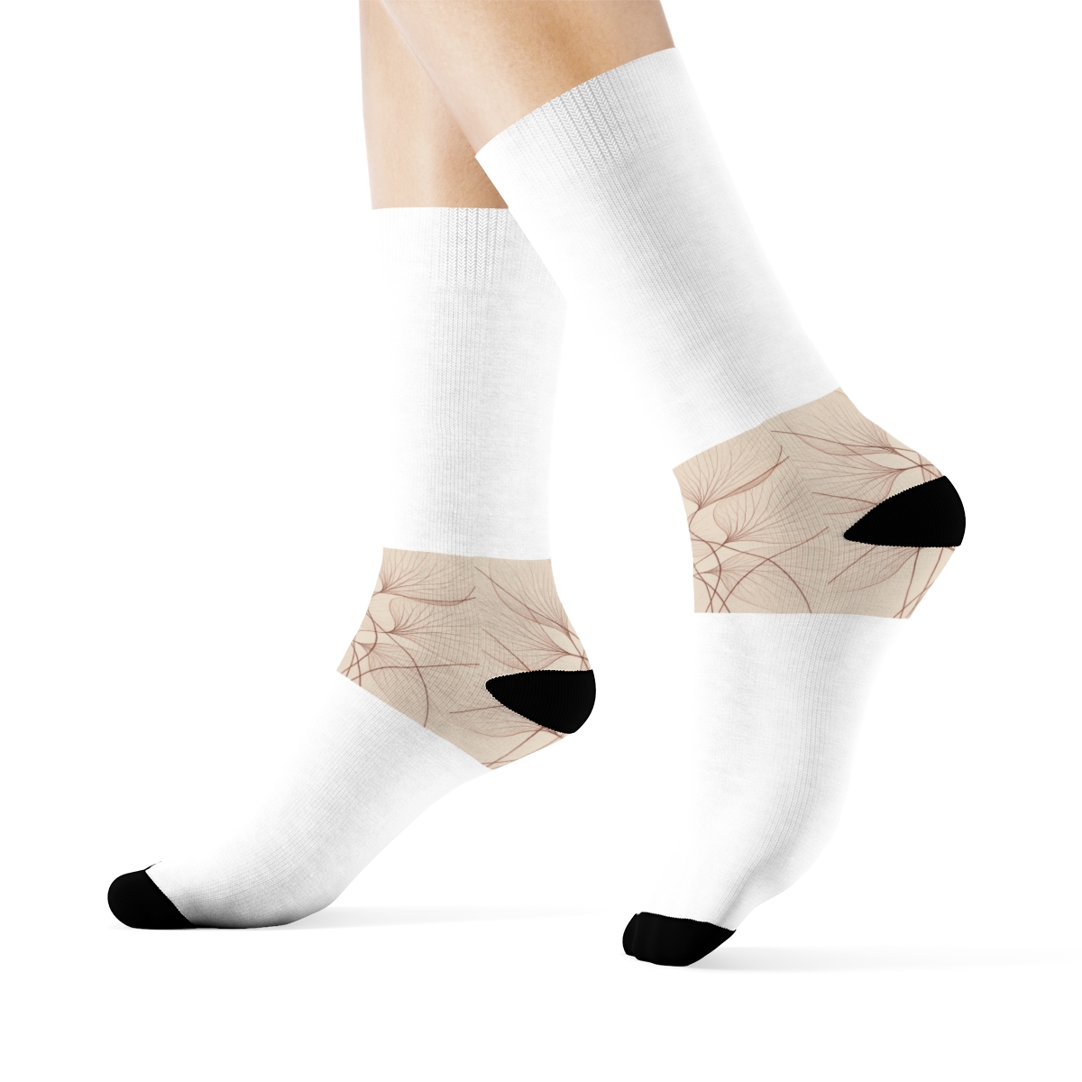 Urban Petal Vein Crew Socks