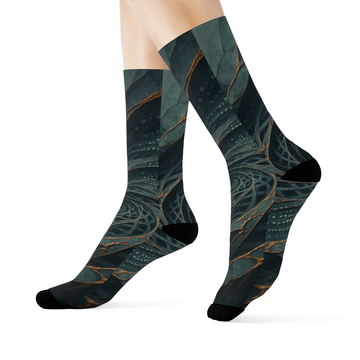 Eddy Lattice Spiral sports performance socks