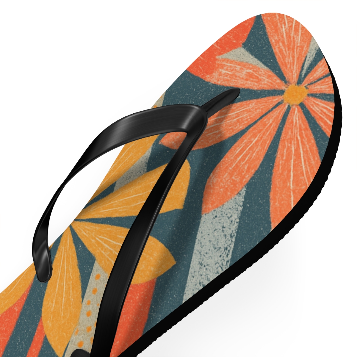 Nova Blossom Stripe Harmonics soft sole flip flops