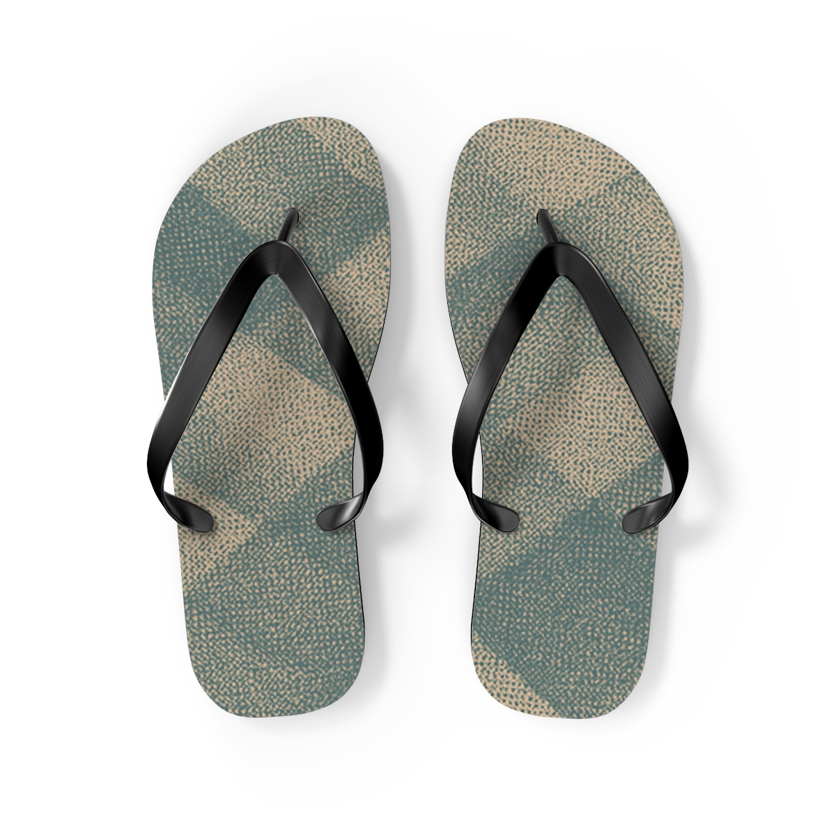 Woven Breeze Pattern Flip Flops