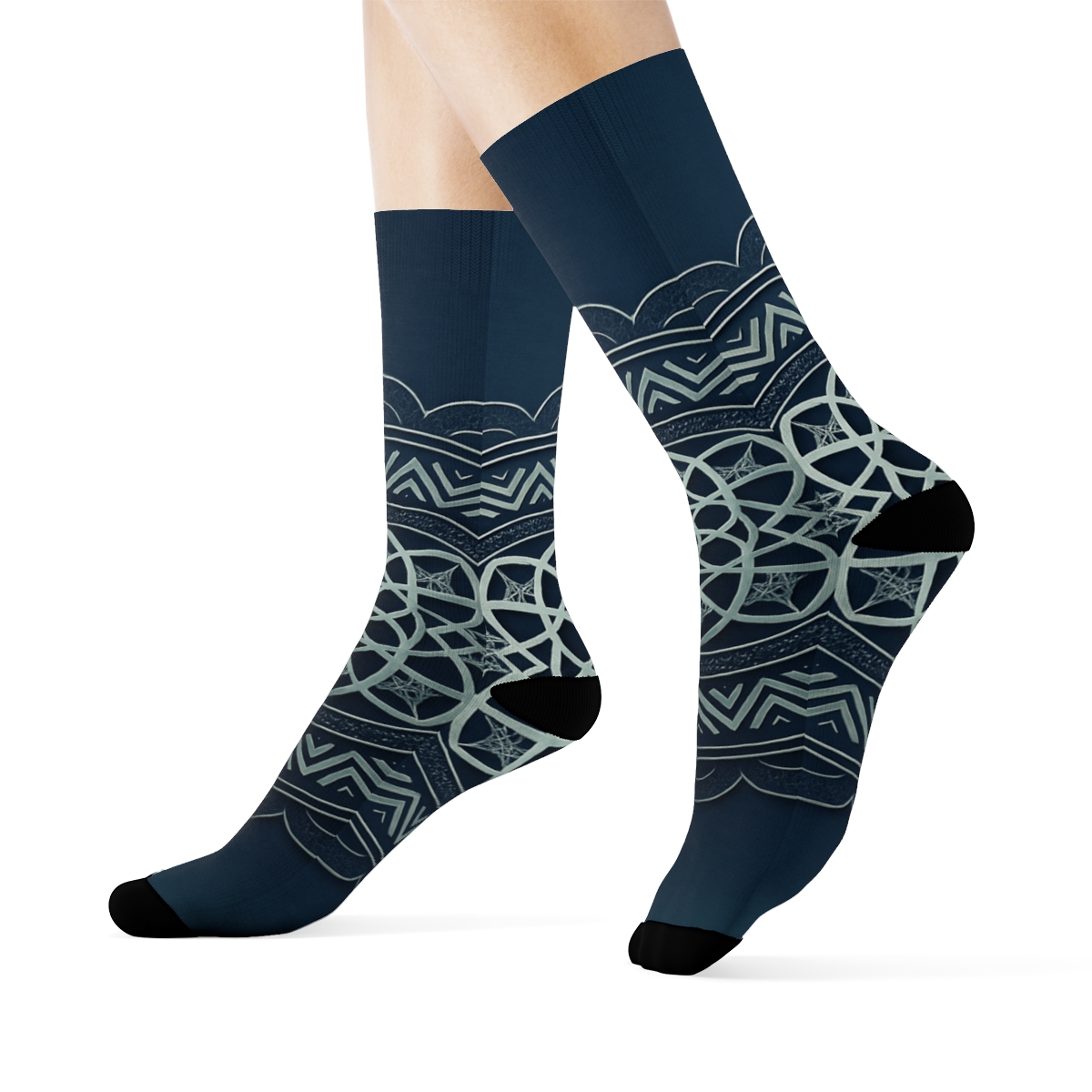 Lattice Orb Constellation comfortable cotton socks