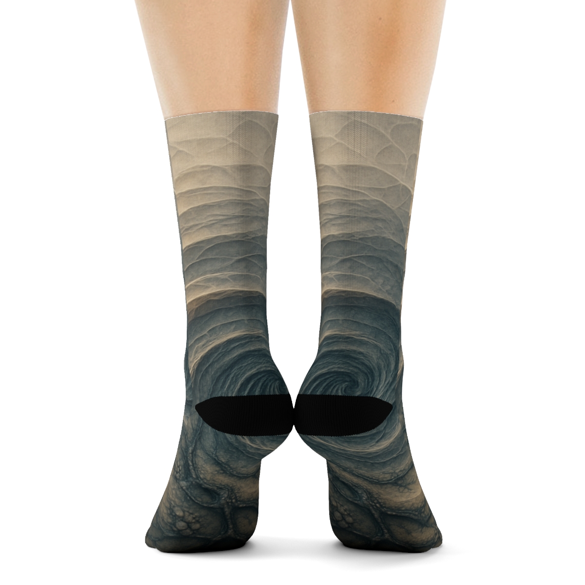 Eddy Vein Array stylish patterned socks
