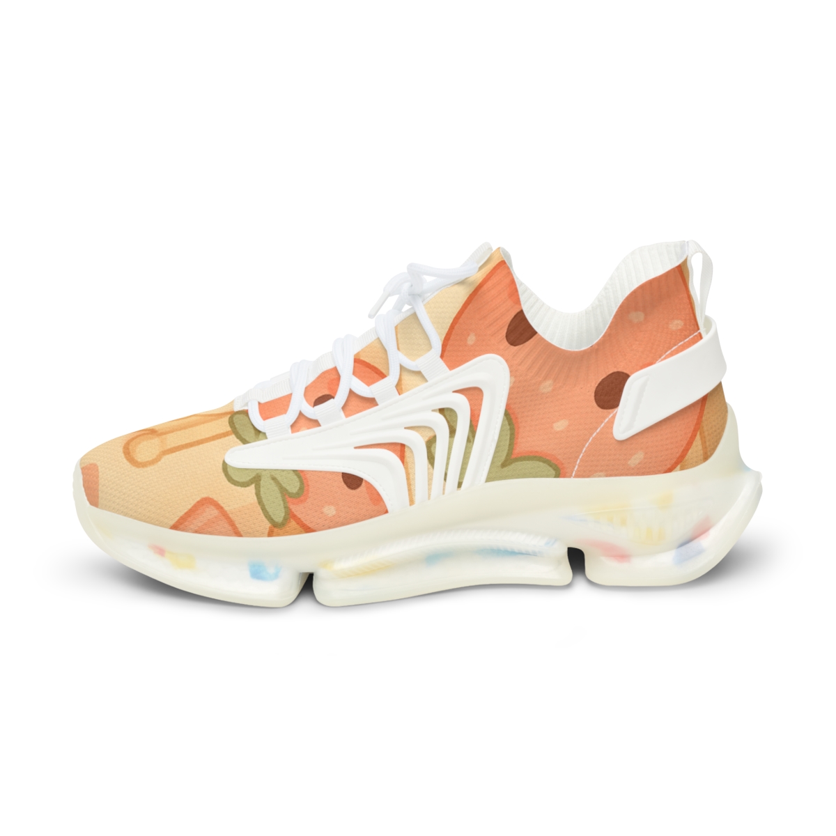 Pastel Strawberry Pillow Pals stylish casual sneakers