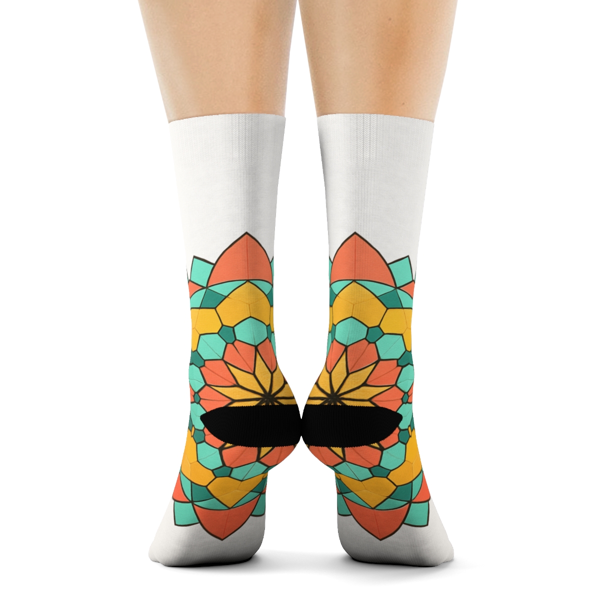 Citrus Prism Rosette Matrix sports performance socks