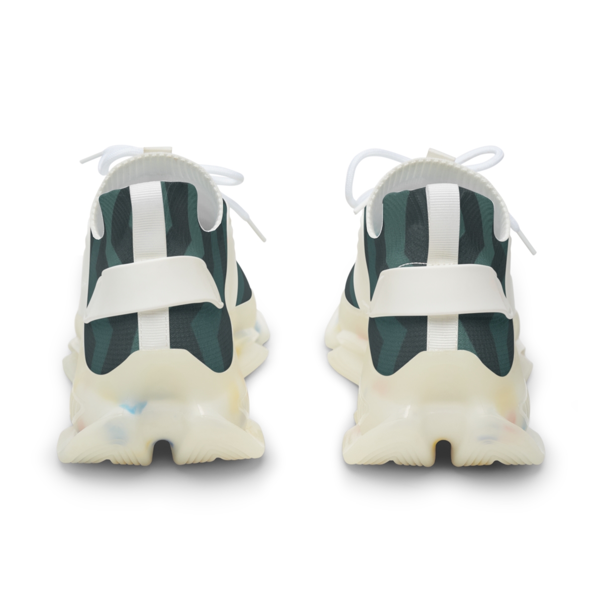 Moire Chevron Continuum custom sneakers