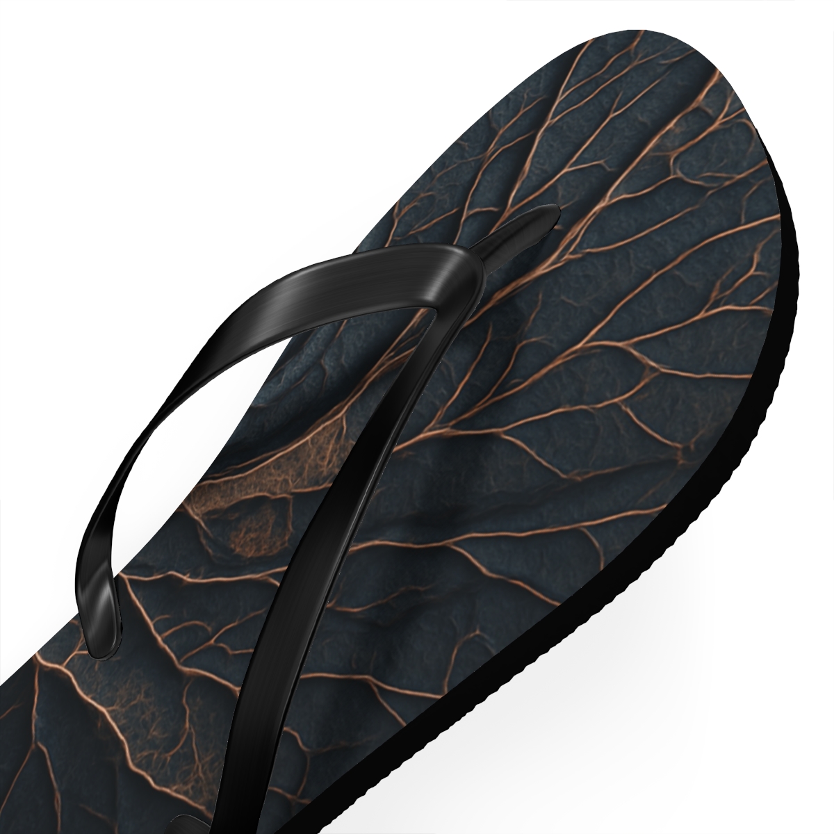 Vortex Vein Lattice unique graphic flip flops