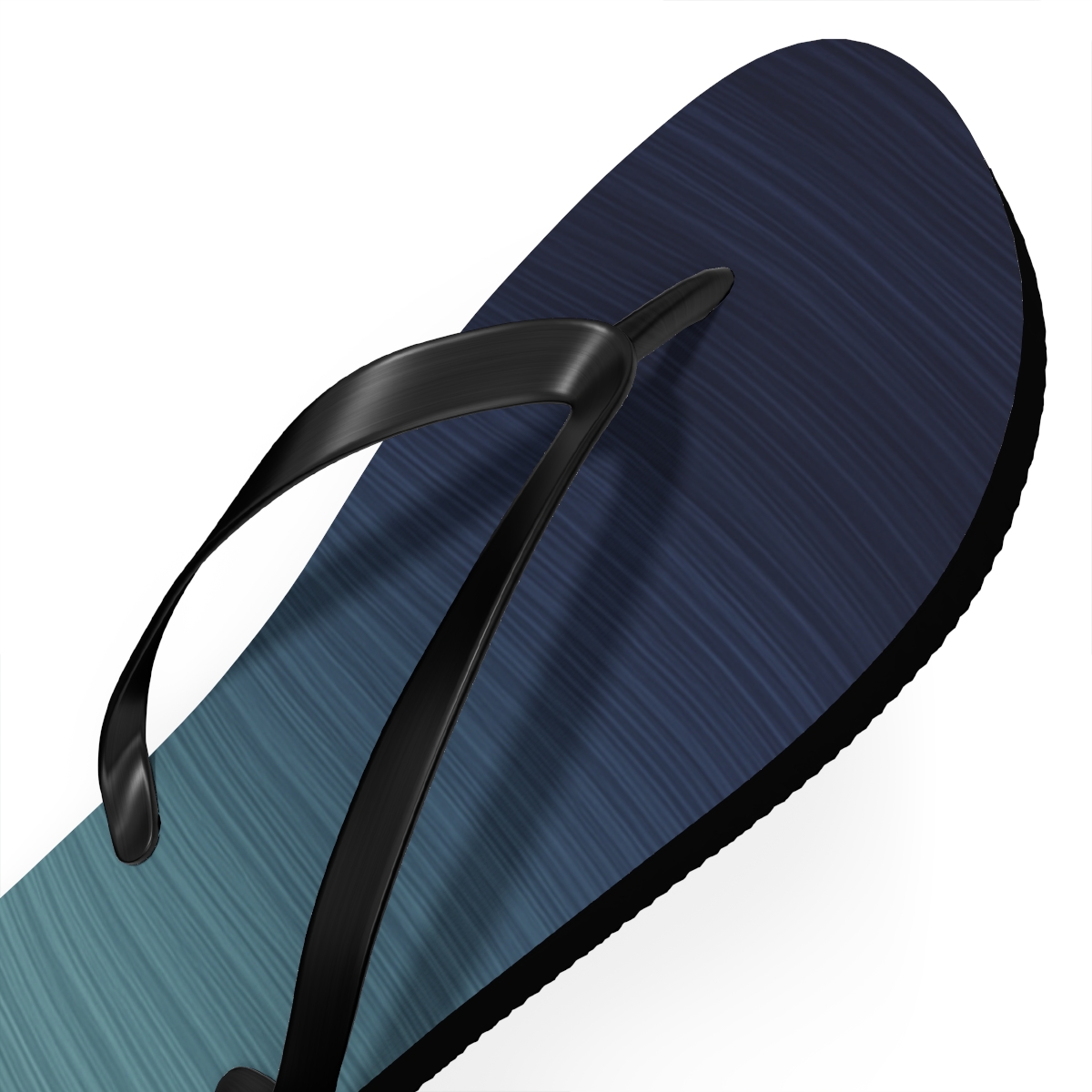 Phase Shift Stripe Nebula trendy printed flip flops