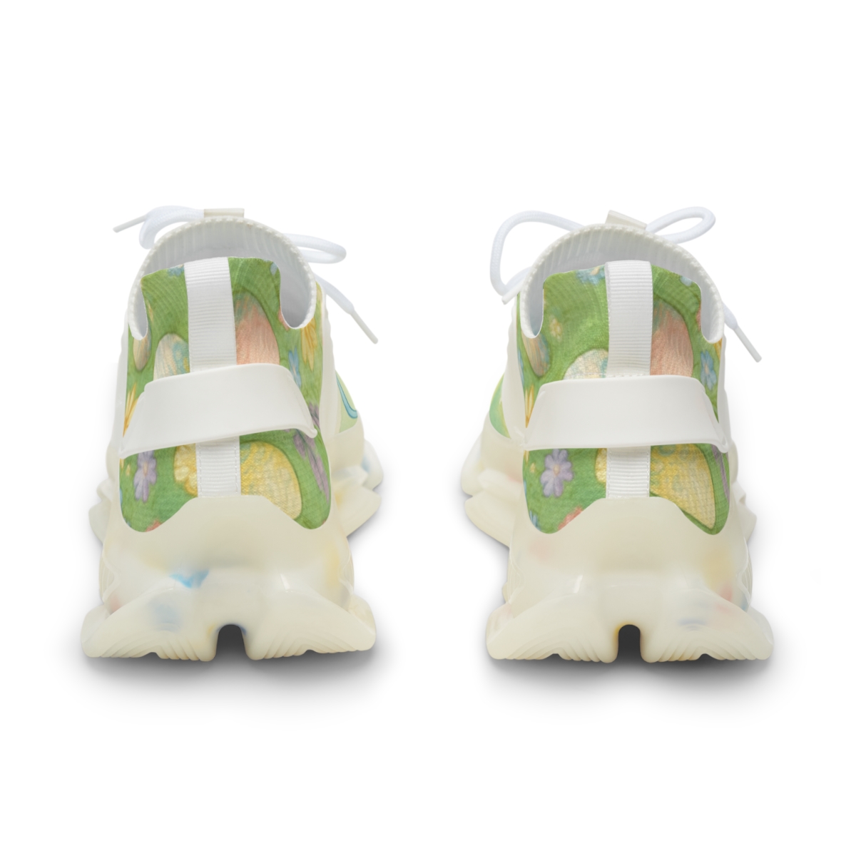 Spring Egg Hunt Meadow Whimsy premium sport sneakers
