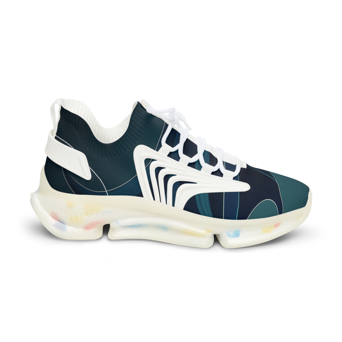 Glide Arc Of The Manta Silhouette personalized athletic sneakers