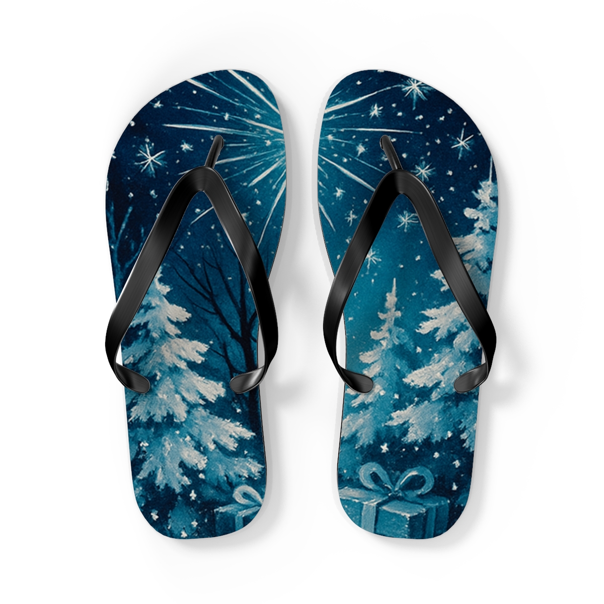 Midnight Spark Serenity Flip Flops