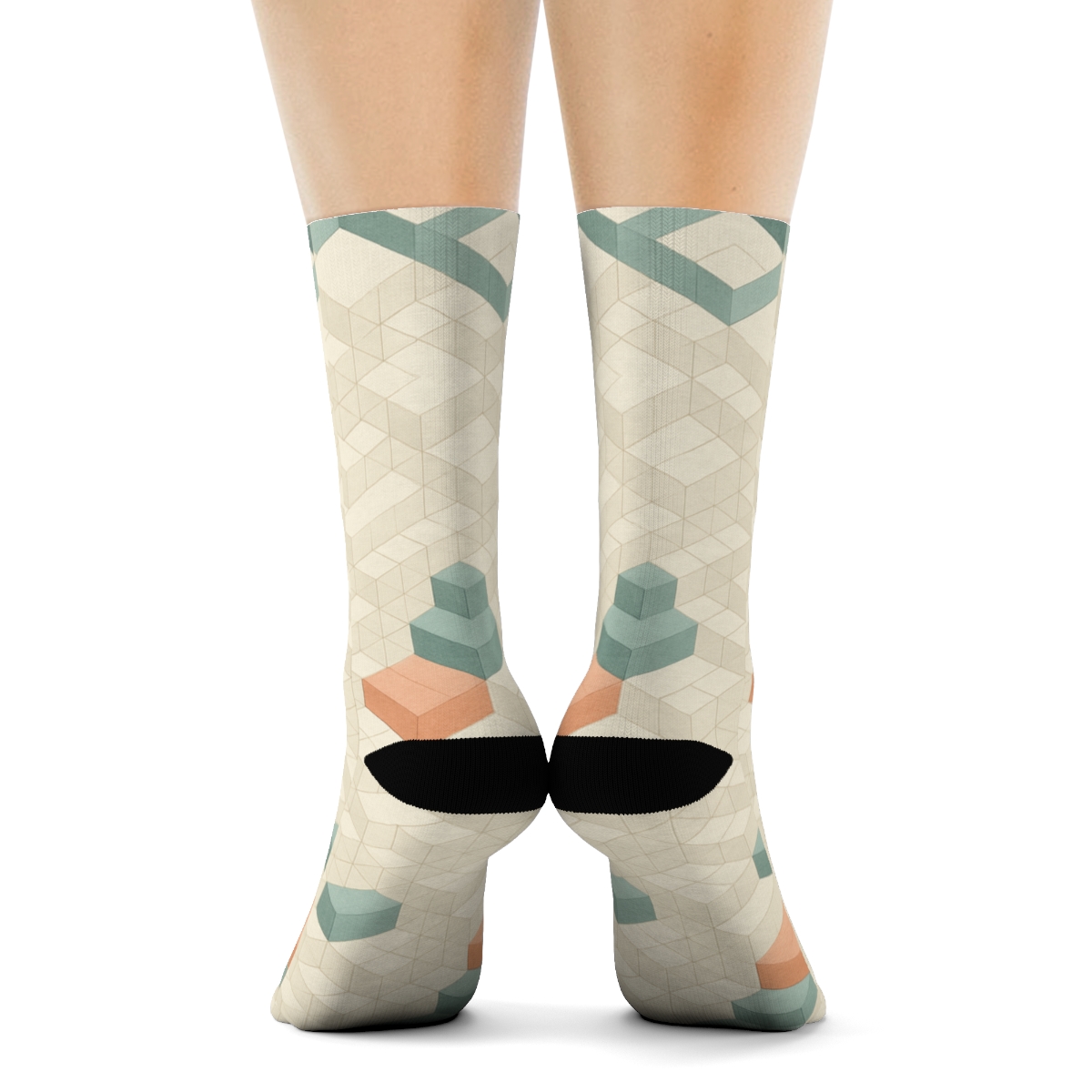 Microtile Prism Stepfield custom socks