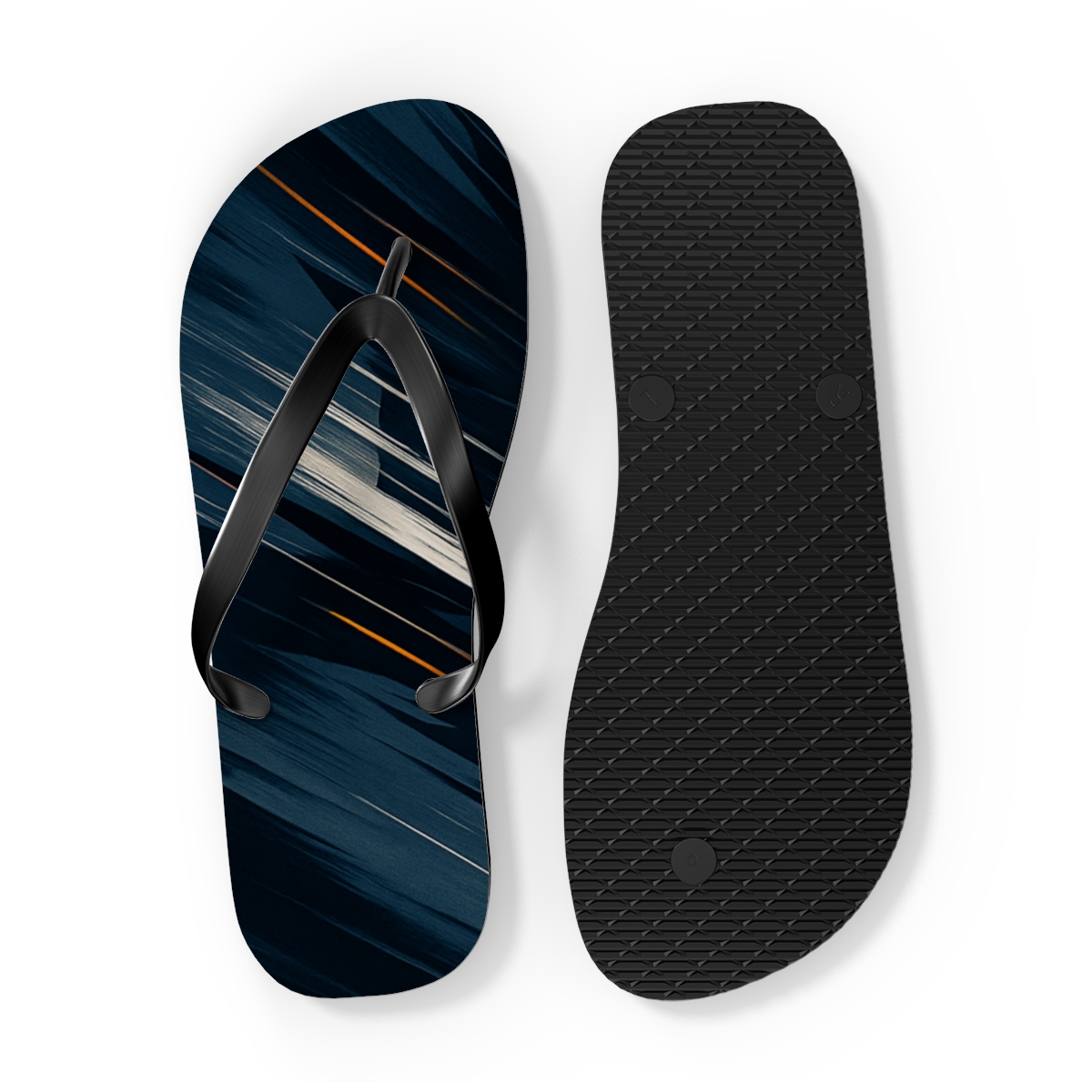 Keystone Dive Vector personalized beach flip flops