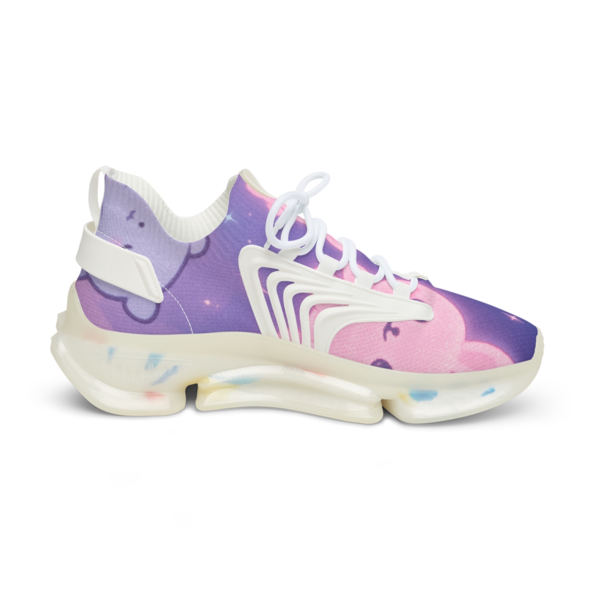 Starlight Bunny Constellation personalized athletic sneakers