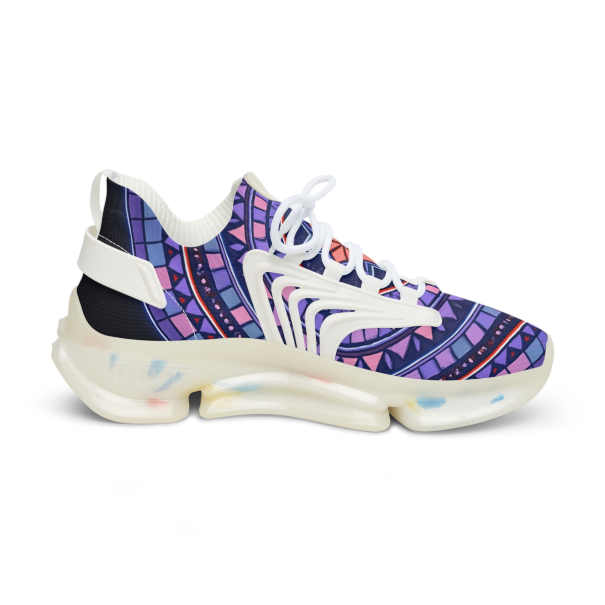 Prismatic Ringburst Cartography trendy fashion sneakers