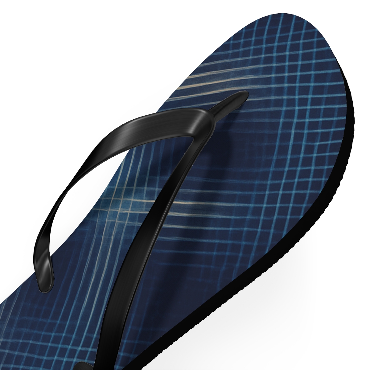 Moire Lattice Interference Weave comfortable casual flip flops