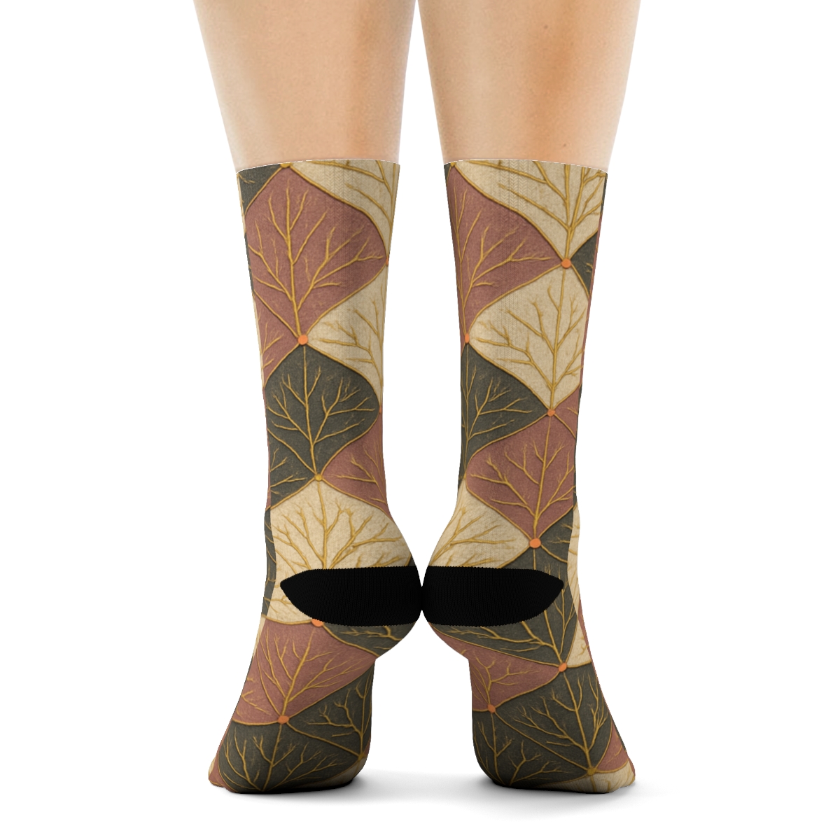 Vein Lattice Bloomfield trendy colorful socks