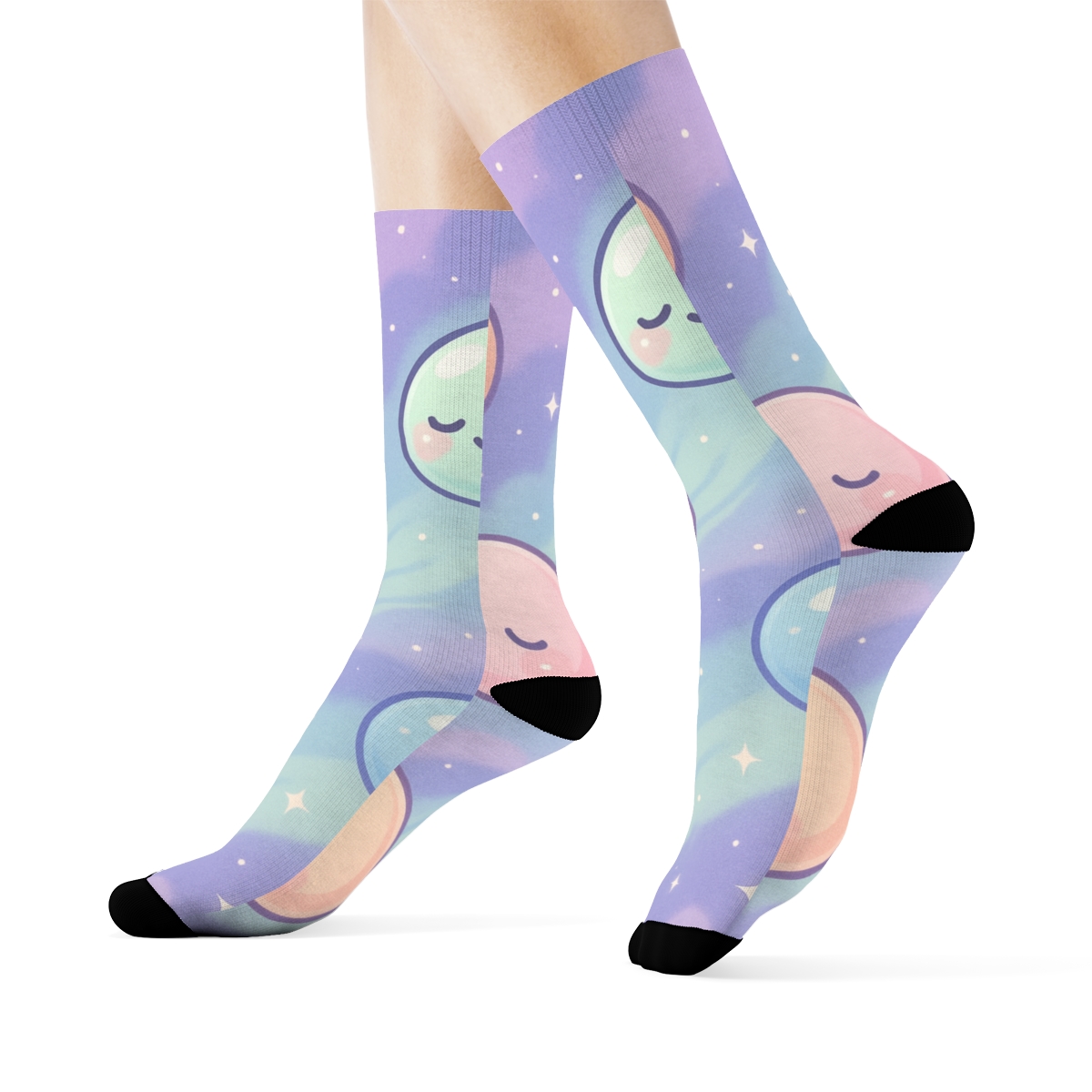 Cosmic Mochi Meteor Munch warm winter socks