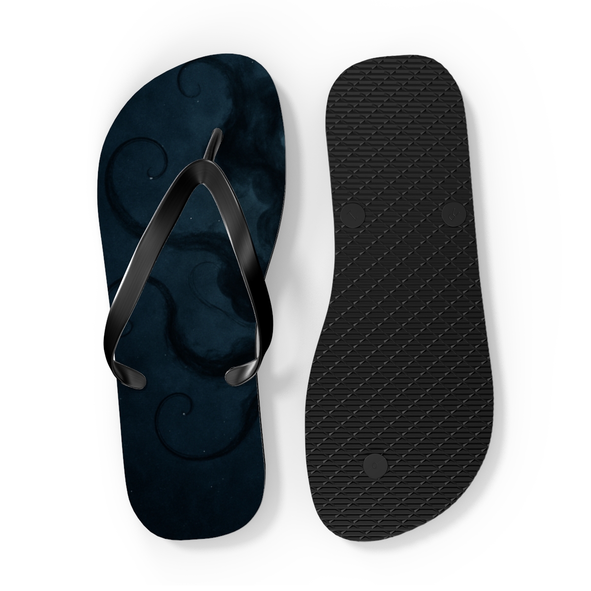 Octopus Ink Constellation Logic soft sole flip flops