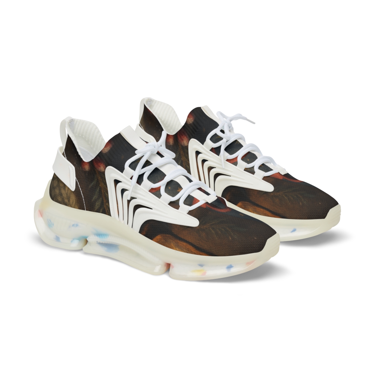 Lanternlit Winter Gift Wrap Waltz lifestyle sneakers