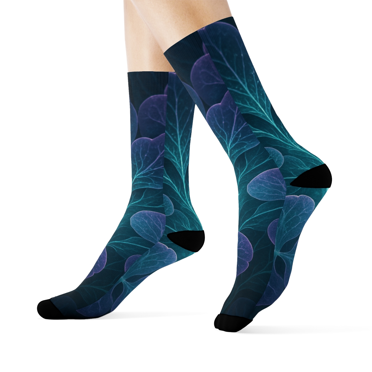 Orchid Vein Prism sports performance socks