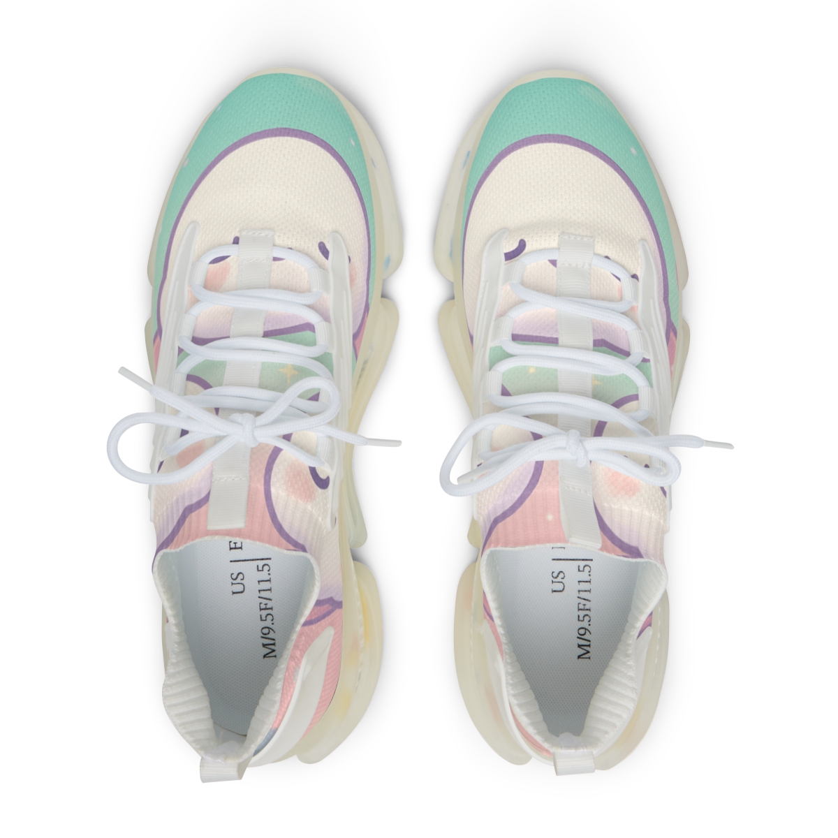 Mochi Cloud Carousel personalized athletic sneakers